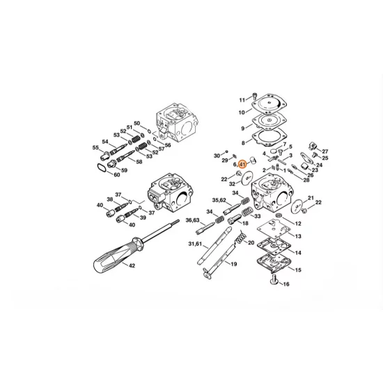 STIHL  Dysza zaworowa 0.52 4203 121 5400